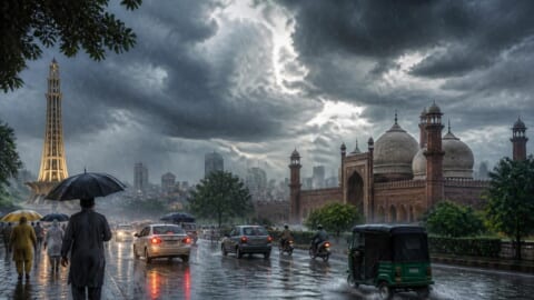 Lahore Rains: Thunderstorms Bring Pleasant Weather, Heavy Rains Across Pakistan
