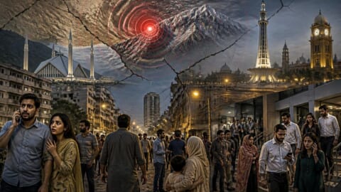 Magnitude 5.9 Earthquake Shakes Cities Across Pakistan
