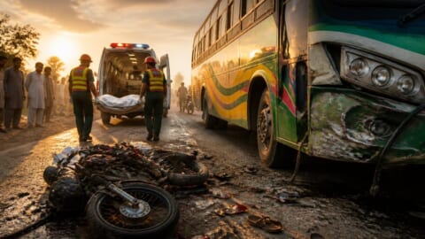 Tragic Road Accident in Khanewal Claims Three Lives