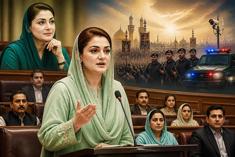 Marriyum Aurangzeb Addresses Punjab Assembly, Comments on Muharram Security