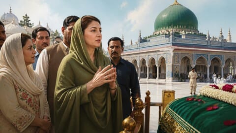 Maryam Aurangzeb Visits Bibi Pak Daman Shrine