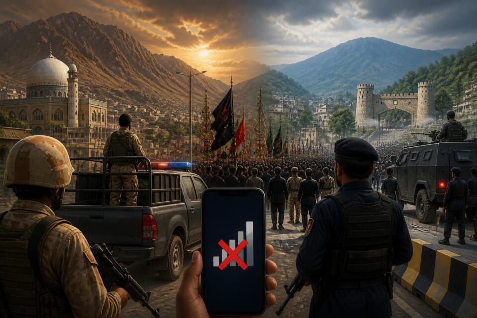 Mobile Services Suspended in Quetta, KP for Muharram Security