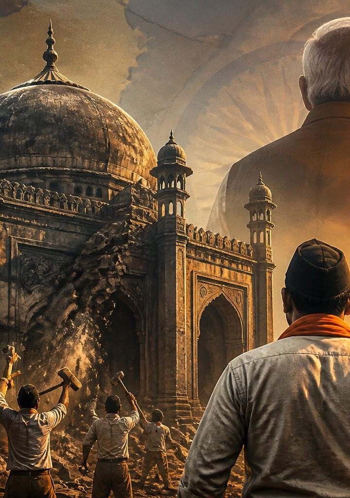 Modi Government Accused of Erasing Muslim History and Targeting Mosques