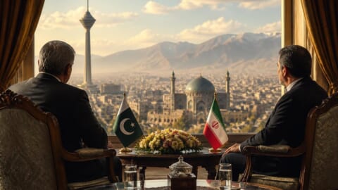 Mohsin Naqvi Meets Iranian Foreign Minister Abbas Araqchi in Tehran