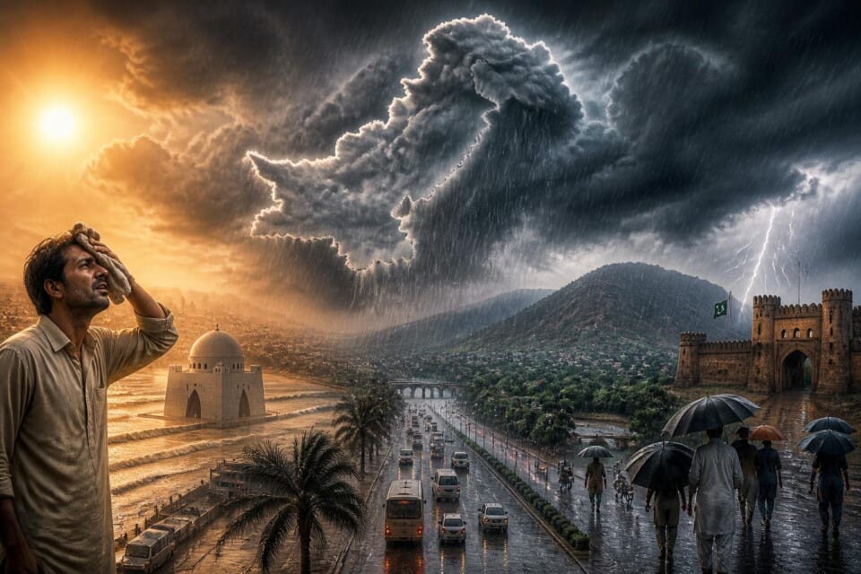 Monsoon Rains Expected Across Pakistan From July 1