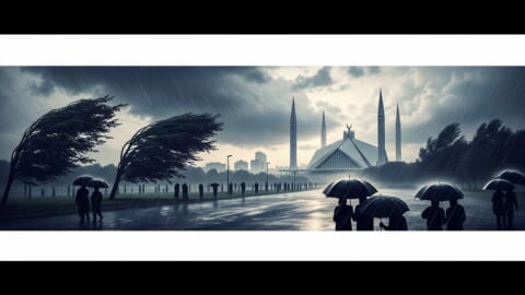 Heavy Rain System Incoming in Pakistan