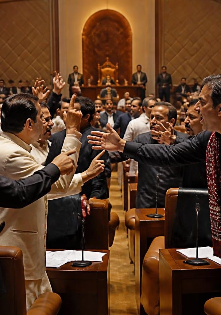 MQM and PPP members clash in Sindh Assembly