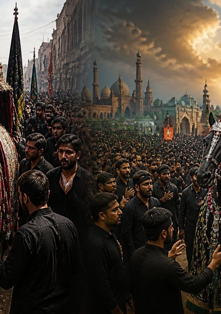Muharram Processions Held in Peshawar and Lahore