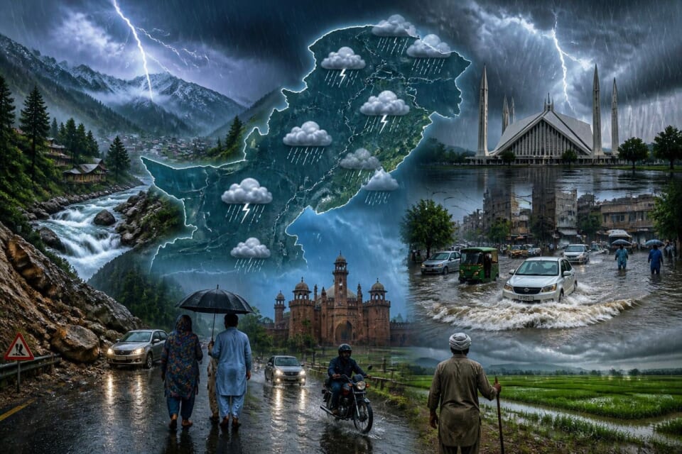 Nationwide Monsoon Rains Forecast from First Week of July