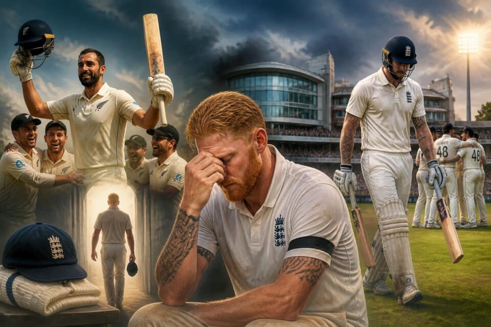 New Zealand Wins Test Series as England Captain Ben Stokes Retires