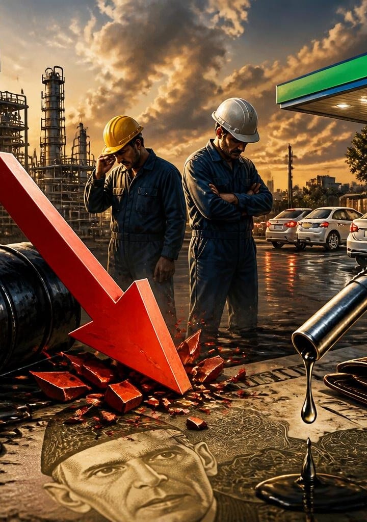 Oil Industry Faces PKR 104 Billion Loss After Fuel Price Cut