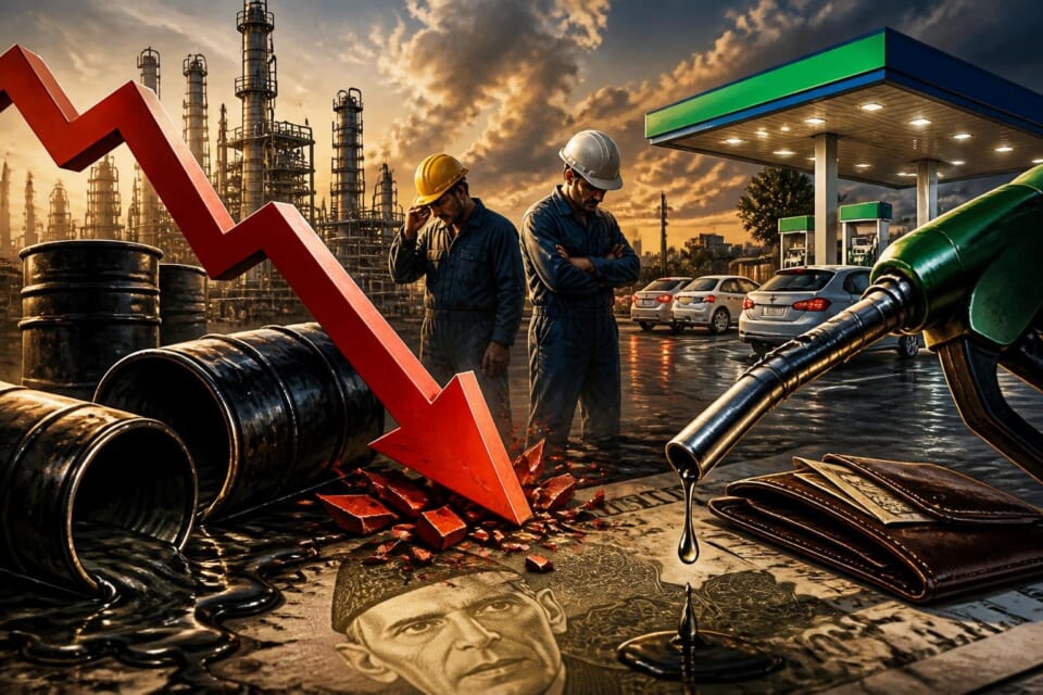 Oil Industry Faces PKR 104 Billion Loss After Fuel Price Cut