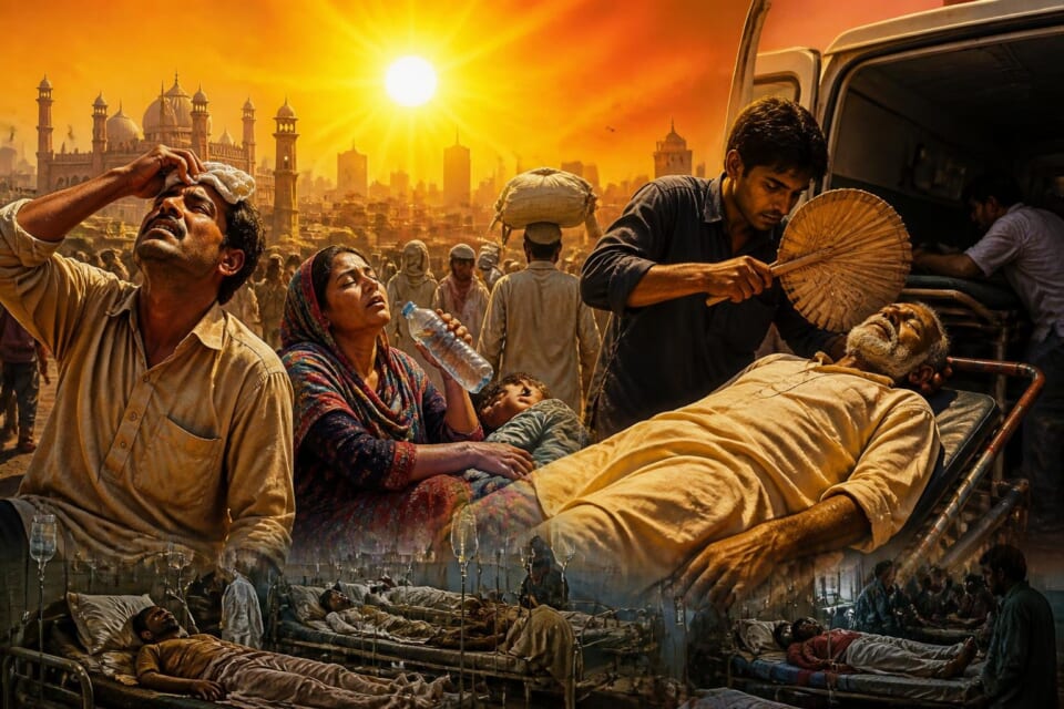 Over 1,300 Deaths Reported Amid Extreme Heatwave in Pakistan