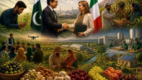 Pakistan and Italy Sign €20 Million Loan for Agricultural Skills