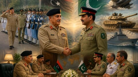 Pakistan and Libya Discuss Enhanced Defence and Military Cooperation