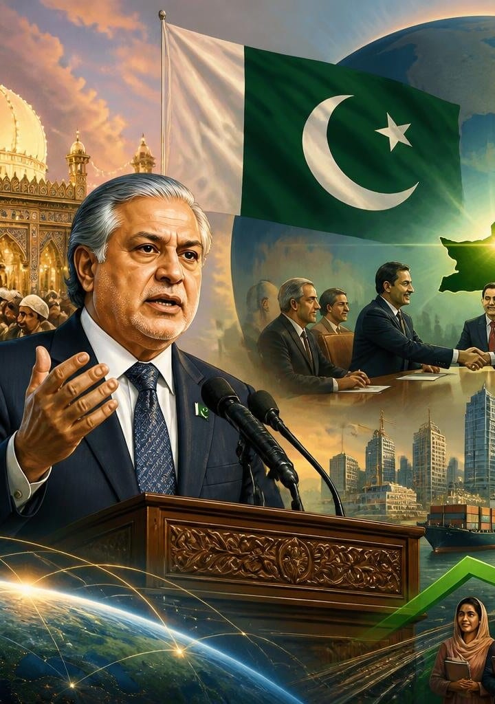 Pakistan Becoming a Global Symbol of Peace and Stability, Says Ishaq Dar