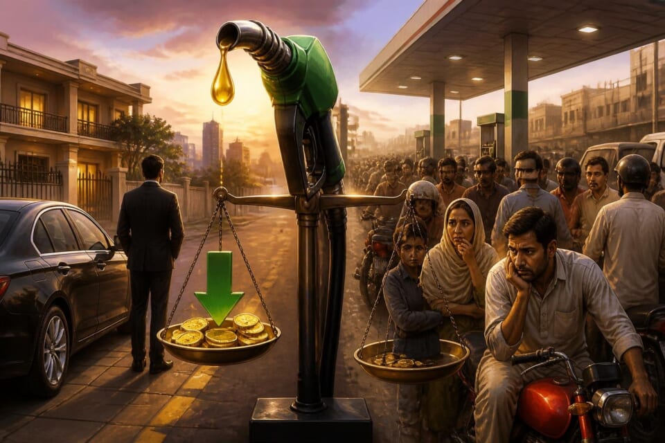 Pakistan Fuel Prices Drop, Public Relief Denied Amid Unchanged Fares