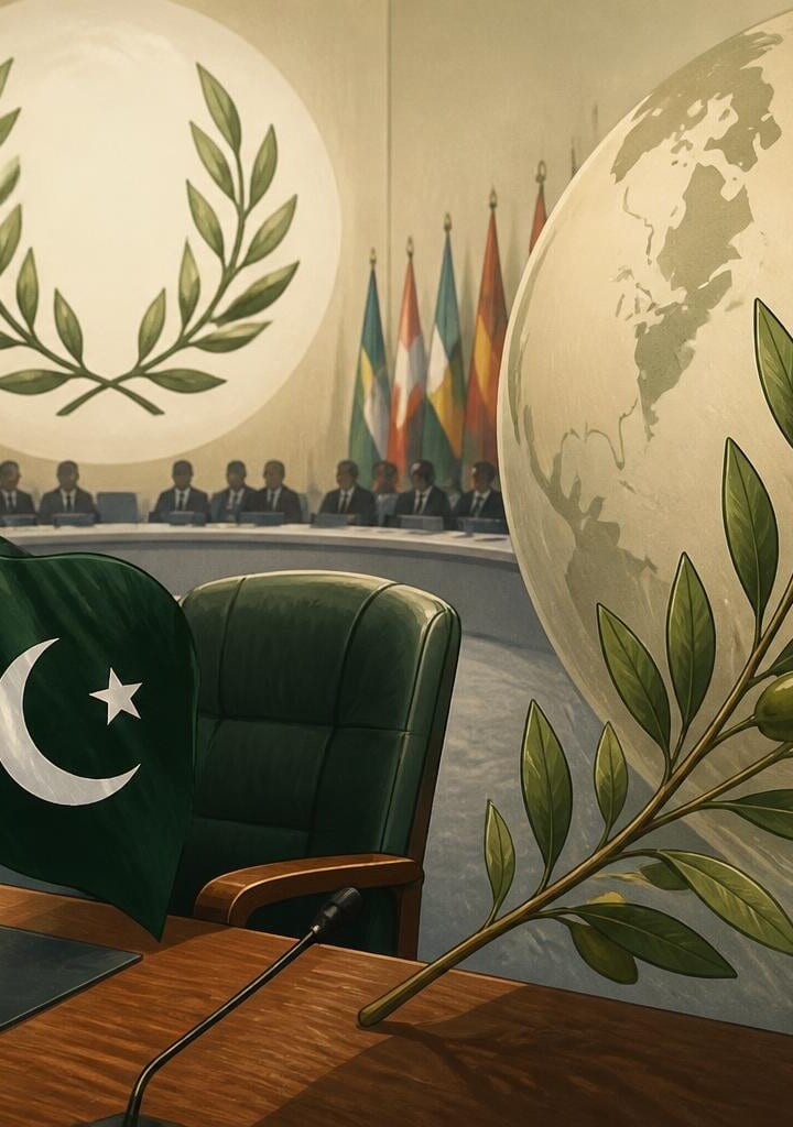 Pakistan Secures Seat as Future Member of International Olive Branch