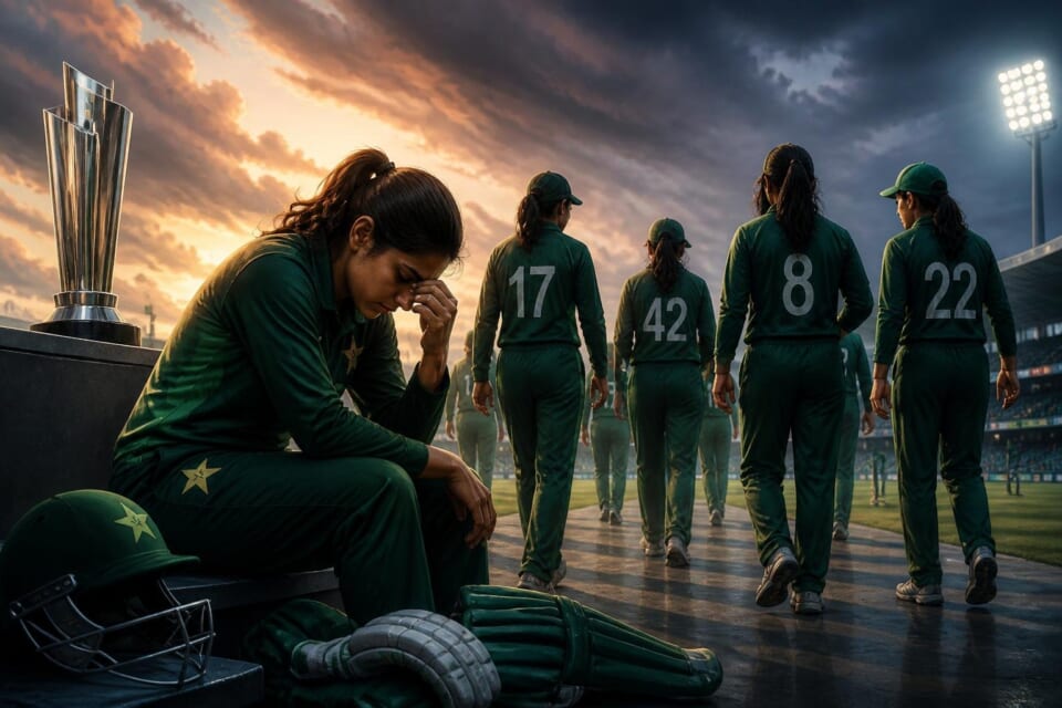 Pakistan Women’s Team eliminated from T20 World Cup after hat-trick of defeats.