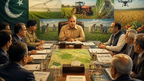 PM Shehbaz Sharif Chairs High-Level Meeting on Agricultural Reforms