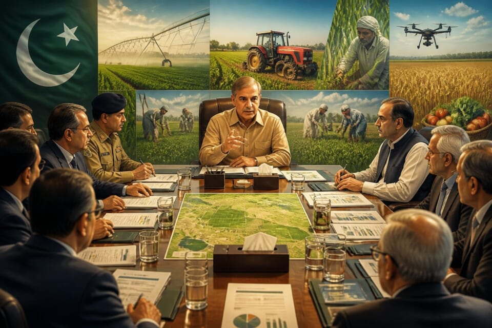 PM Shehbaz Sharif Chairs High-Level Meeting on Agricultural Reforms