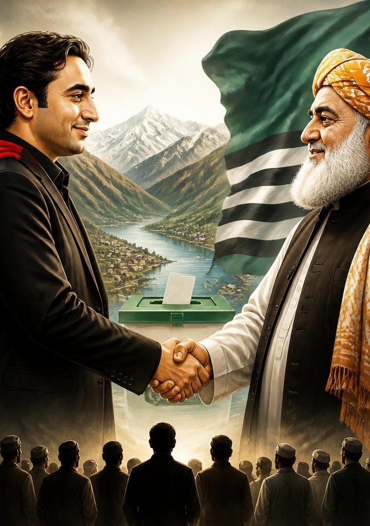 PPP and JUI Form Alliance for Azad Kashmir Elections