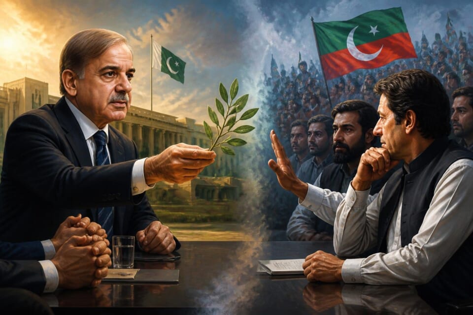 Prime Minister Shehbaz Sharif Makes Offer to Opposition; PTI Responds