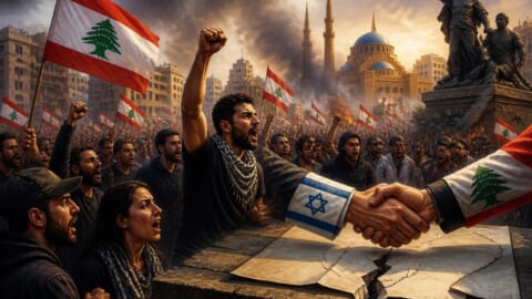 Protests in Beirut Against Lebanon-Israel Framework Agreement