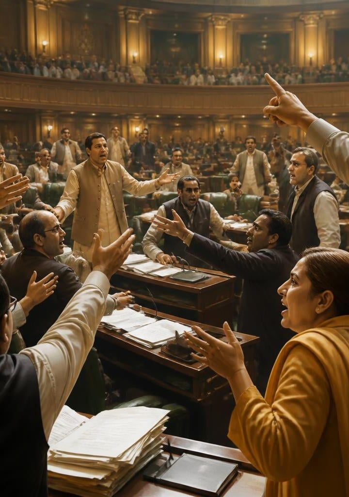 Punjab Assembly Erupts in Heated Budget Debate.