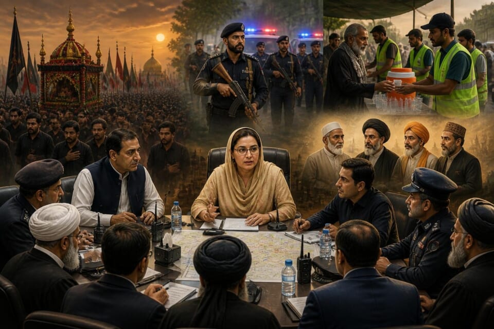 Punjab Finalizes Security and Arrangements for Muharram