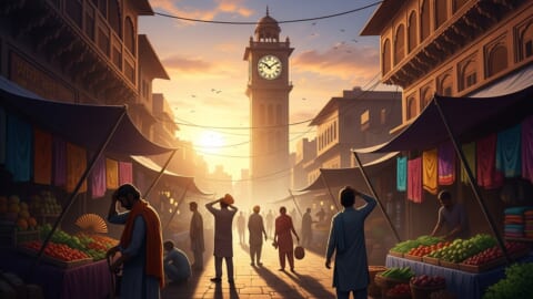Government restricts shop and market timings to 9 PM