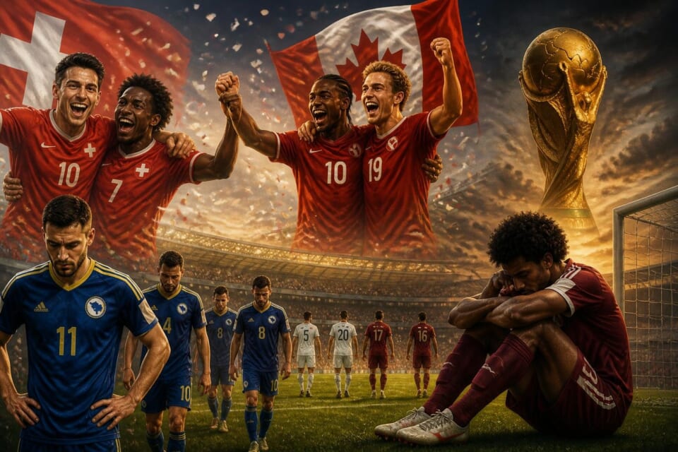 Qatar Eliminated from FIFA World Cup; Switzerland, Canada Advance