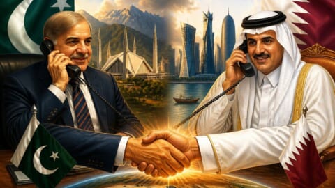 Qatar’s Emir congratulates PM Shehbaz on diplomatic success in phone call