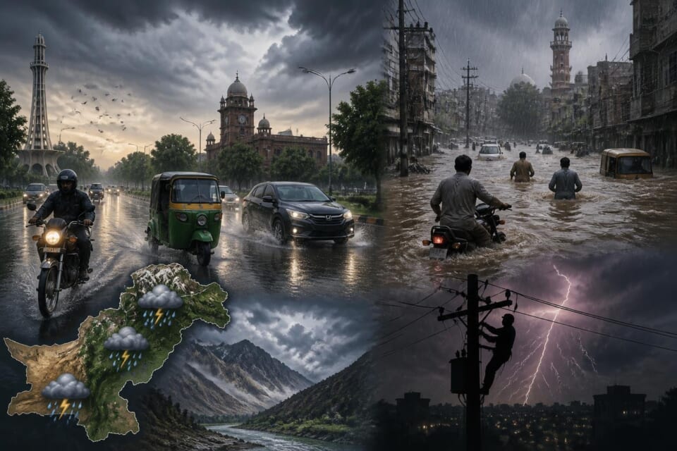 Rain in Punjab Breaks Heatwave, Causes Urban Flooding and Power Outages