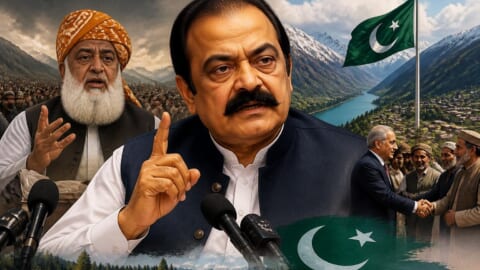 Rana Sanaullah Responds to Fazlur Rehman, Defends Govt’s Kashmir Policy