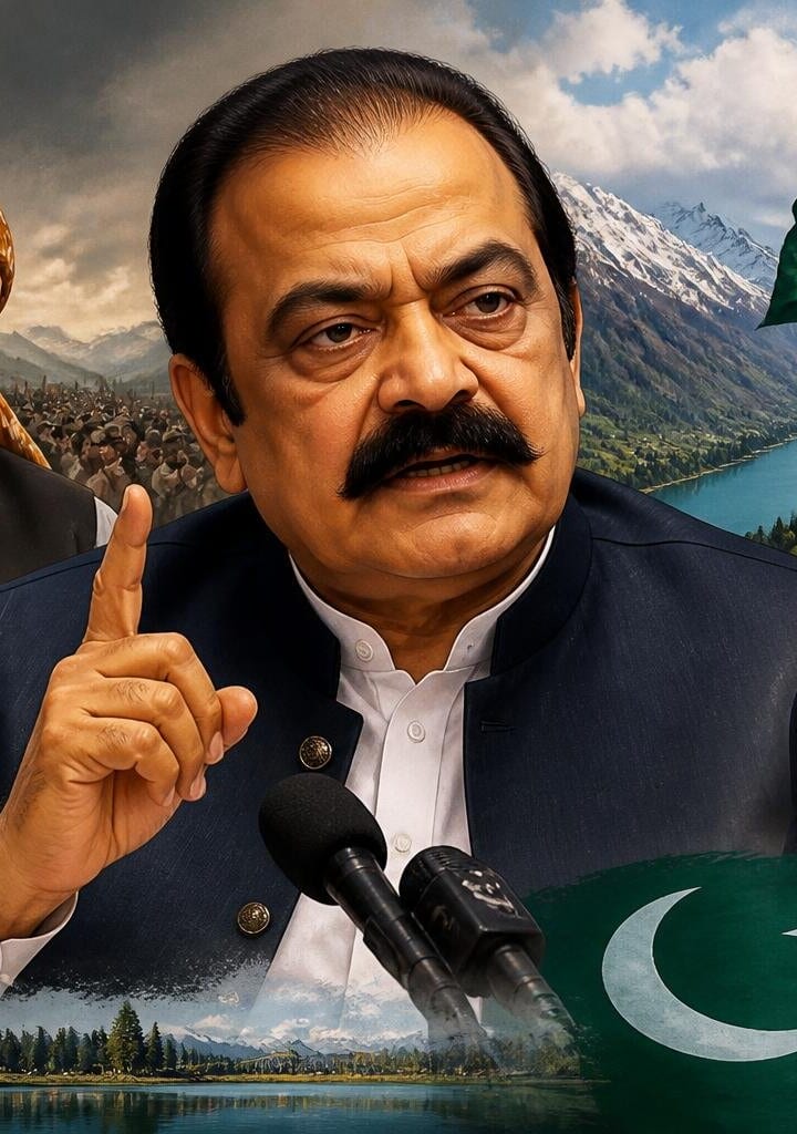 Rana Sanaullah Responds to Fazlur Rehman, Defends Govt’s Kashmir Policy