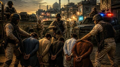 Rangers Arrest 5 in Karachi Operations