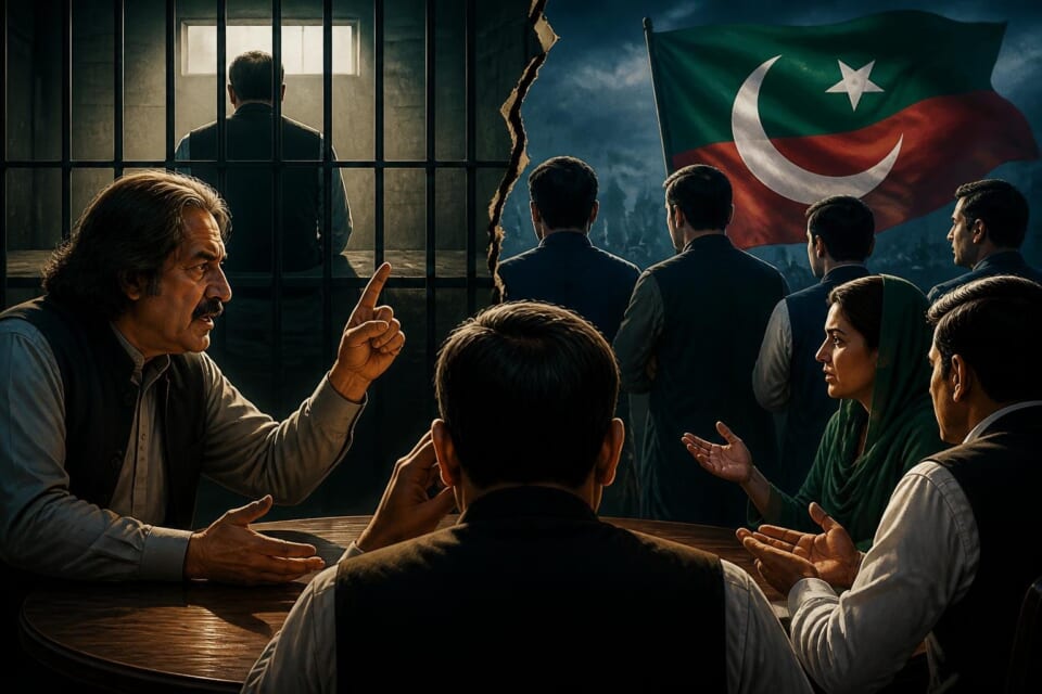 Reports of Internal Rifts in PTI as Ali Amin Gandapur Criticises Leadership