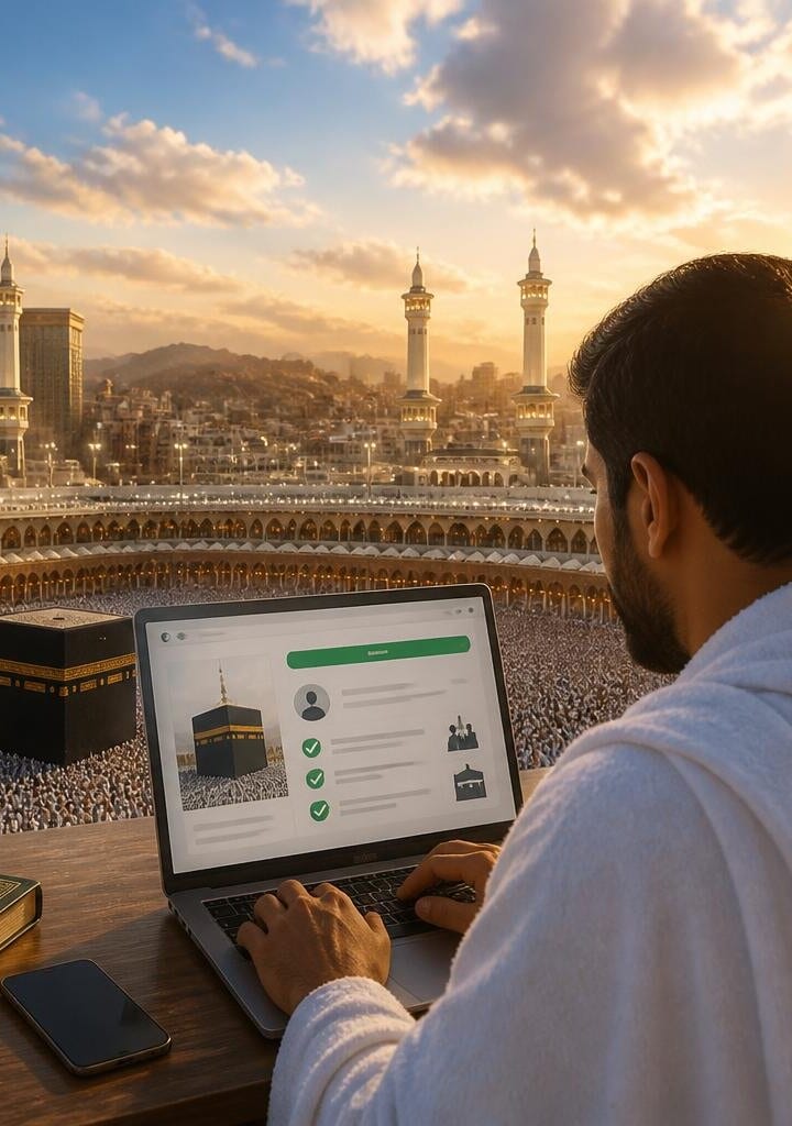 Saudi Arabia issues Hajj 2027 update; online registration begins.