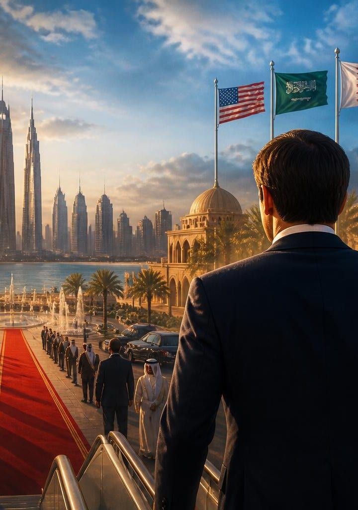 Senator Marco Rubio begins diplomatic visit to Gulf countries.