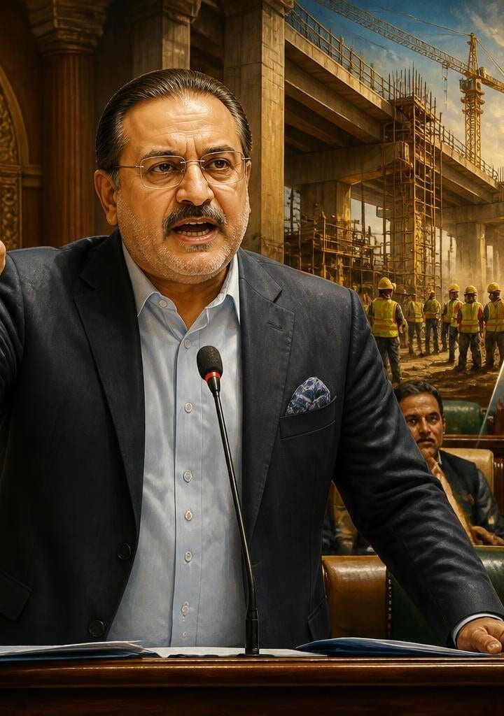 Sharjeel Memon Addresses Sindh Assembly on Infrastructure, Policy