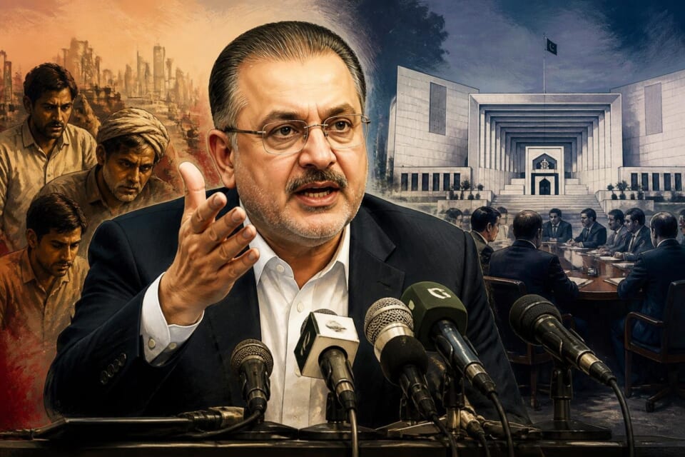 Sharjeel Memon Criticises Federal Government Policies
