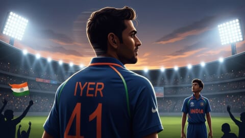 Shreyas Iyer Replaces Yadav as India’s T20 Captain, Teen Sensation Called Up