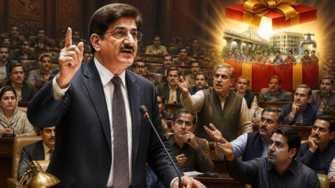 Sindh CM Murad Ali Shah Criticises Opposition in Assembly Speech