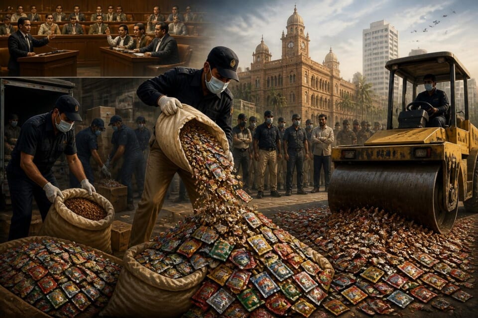 Sindh Government Launches Crackdown on Gutka, Mawa in Karachi