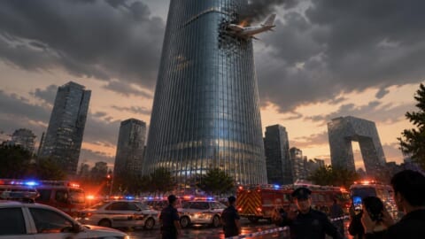 Small Aircraft Crashes into Beijing’s Tallest Building, CITIC Tower