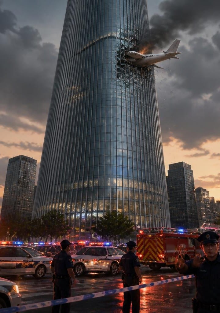 Small Aircraft Crashes into Beijing’s Tallest Building, CITIC Tower