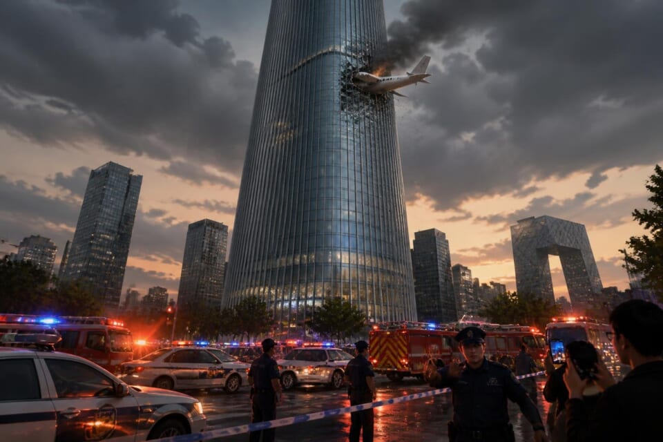 Small Aircraft Crashes into Beijing’s Tallest Building, CITIC Tower