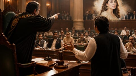 Speaker Punjab Assembly confronts PTI leader over Momina Iqbal