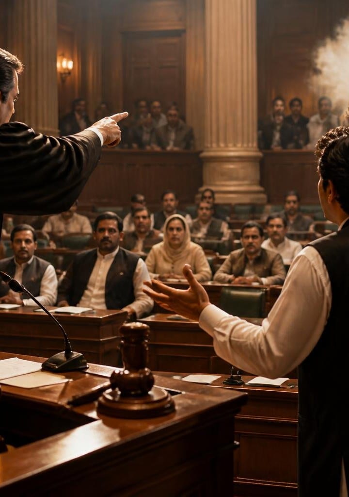 Speaker Punjab Assembly confronts PTI leader over Momina Iqbal